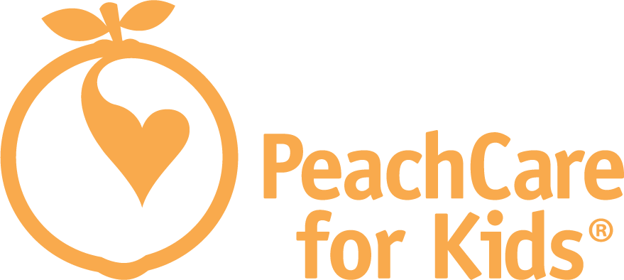 Peach care for kids logo